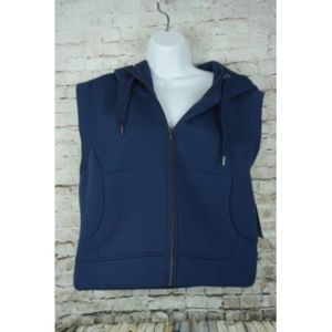 Athleta Navy Blue Fuse Vest Neoprene NEW